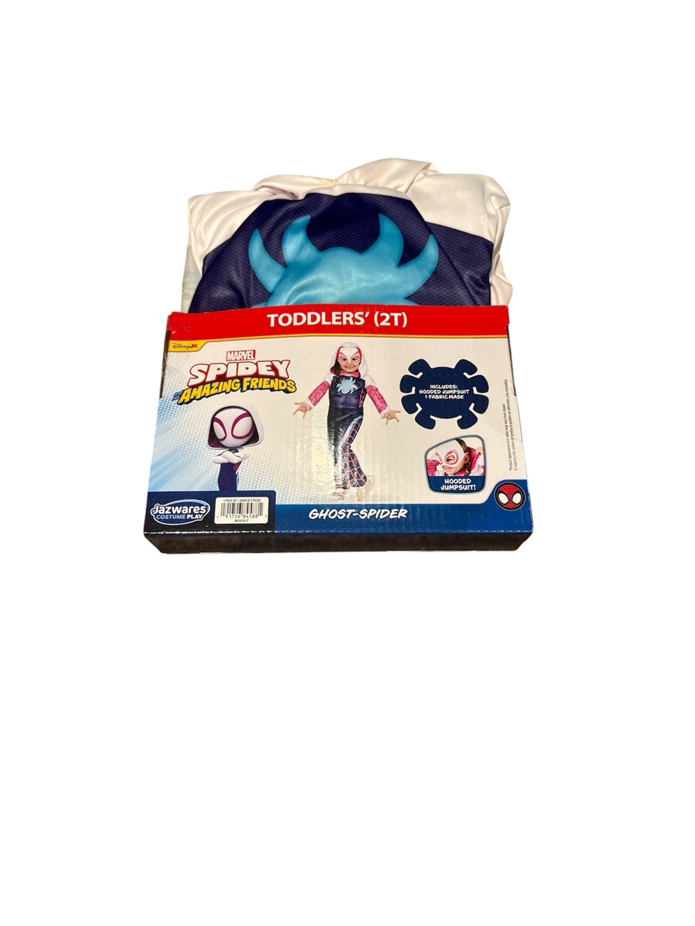 Marvel Ghost-Spider Toddler Costume - White & Blue
